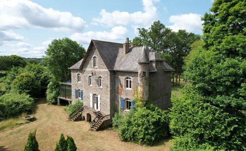 Castle for Sale in Conquereuil, Pays de la Loire, France