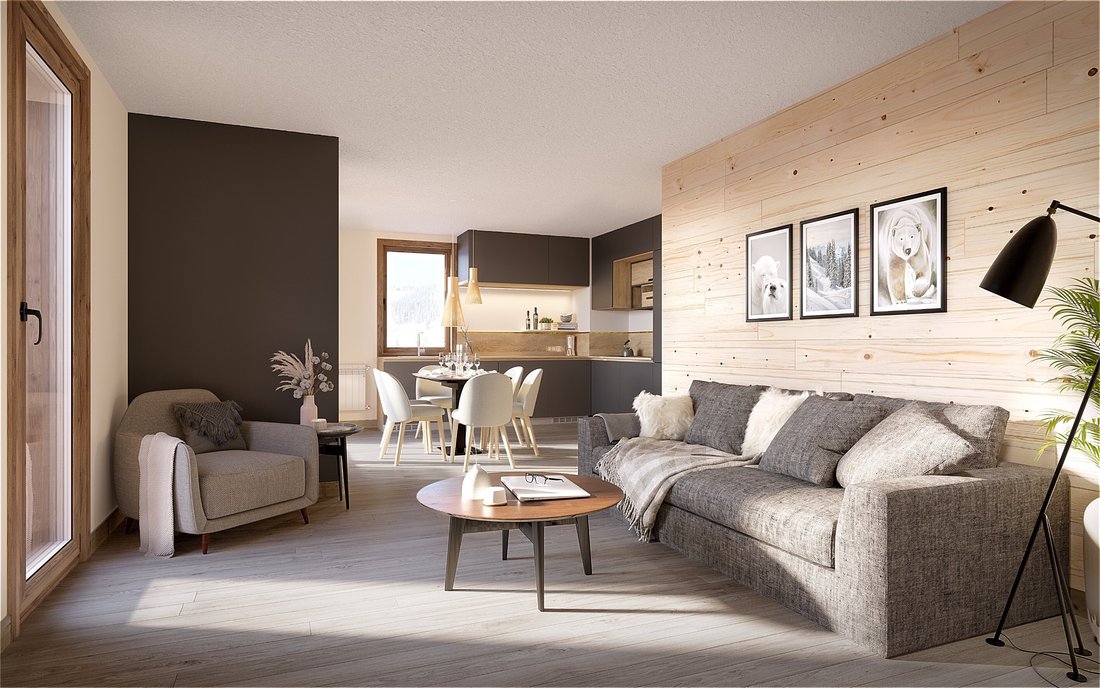 Apartment in Mont-de-Lans, Les Deux Alpes, France 4 - 16260159