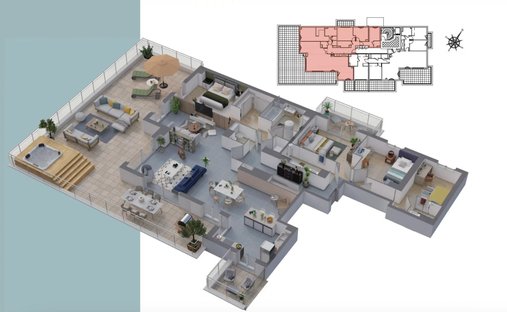 Wohnung in Val de Gorbio, Roquebrune-Cap-Martin, Frankreich 1