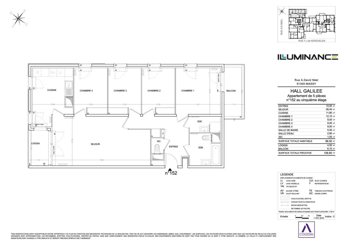 Apartment in Massy, Ile-de-France, France 3 - 16269141