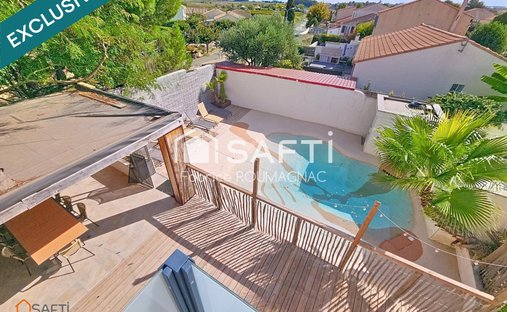 6 Room House With Terrace Near Beziers The House