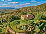 Millennial Castle In The Hills Of Arezzo