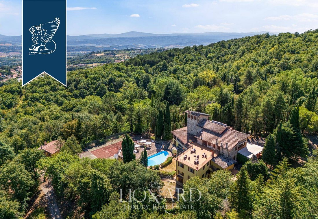 Villa a Sarteano, Toscana, Italia 1 - 16279778