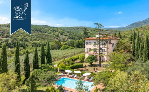 Villa a Loro Ciuffenna, Toscana, Italia 1