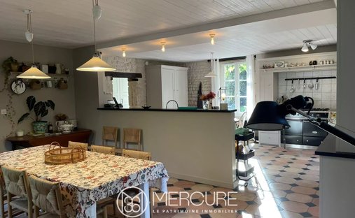 Beautiful Manoir In Enclosed Private Parkland Garden Close To Amenities In Melle, Close To Niort.