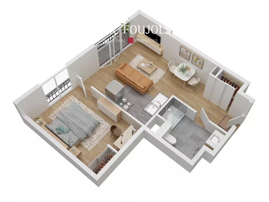 Apartment in Hôtel de Ville-Planchette, Levallois-Perret, France 5 - 16279722