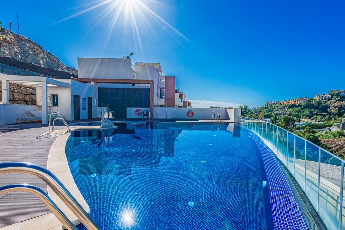 Modern three bedroom penthouse with huge private solarium with outdoor ...