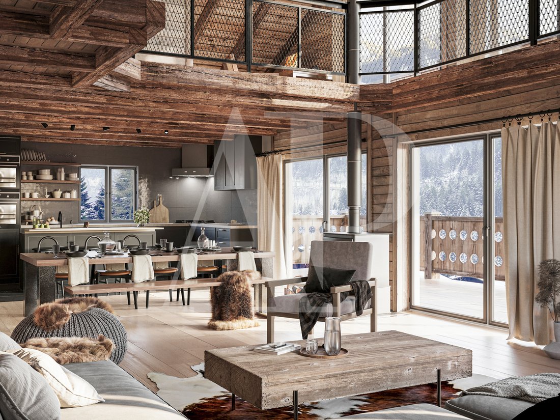 Exclusivity Two Superb New Chalets On Plan For Sale