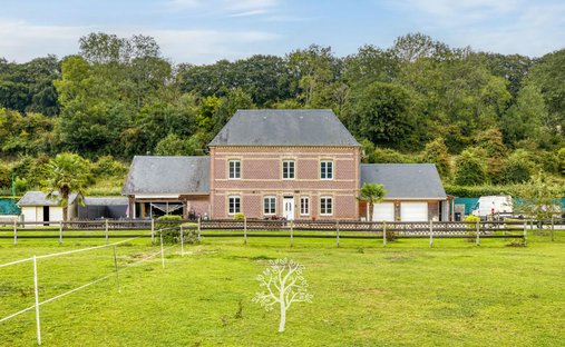 Haus in Saint-Aubin-sur-Scie, Normandie, Frankreich 1