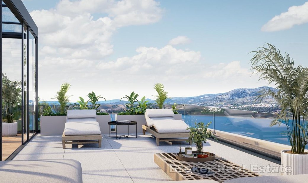 Image showcasing Extraordinary Penthouse In Okrug Gornji, Split Dalmatia County, Croatia ...