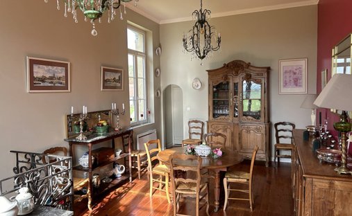 Castle for Sale in Saint-Valery-en-Caux, Normandy, France