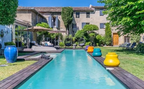 House in Sommieres, Occitania, France 1