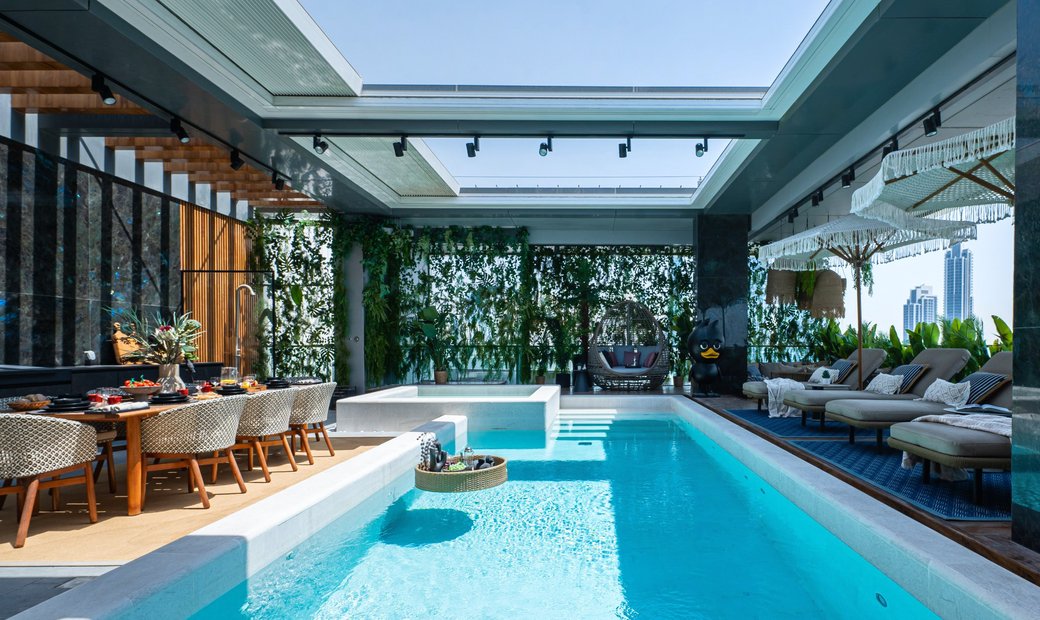 View of One Of A Kind Luxury Penthouse In Dubai In Dubai, Dubai, United Arab ...
