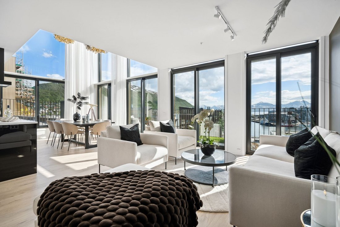 This Oslo penthouse is an urban tribute to natural simplicity - Scandinavian Architecture In Penthouse