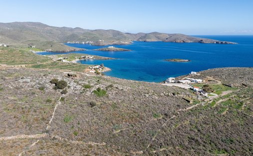 Land in Kea-Kythnos, Aegean, Greece 1