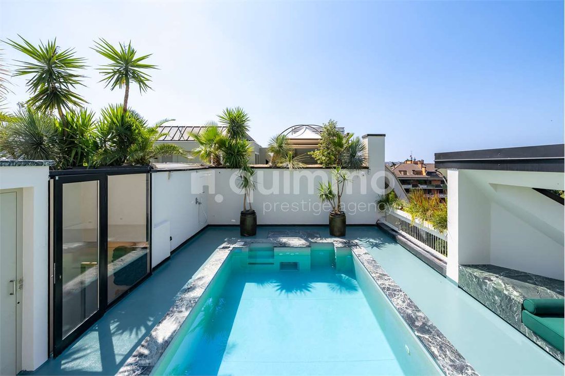 Image showcasing Dream Penthouse With Private Rooftop Pool In Milan, Lombardy, Italy For ...