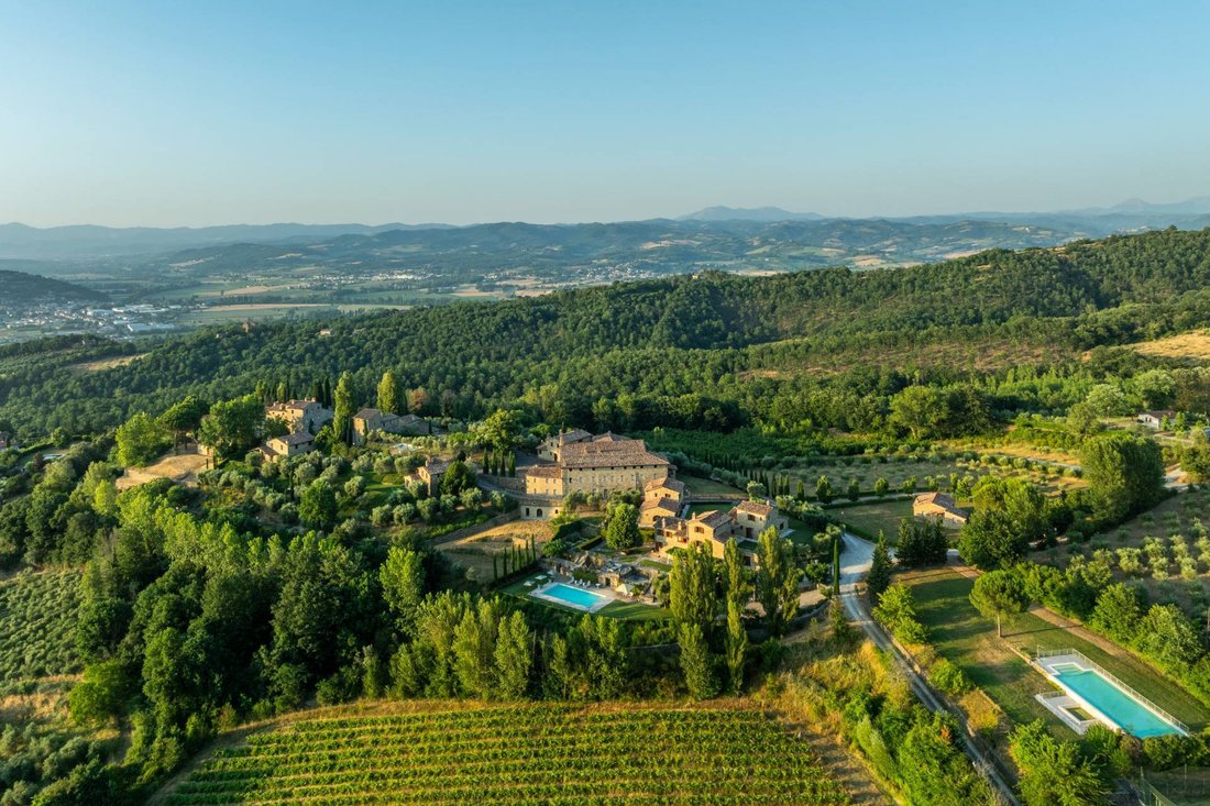 Castle in Umbria, Italy 2 - 16323504