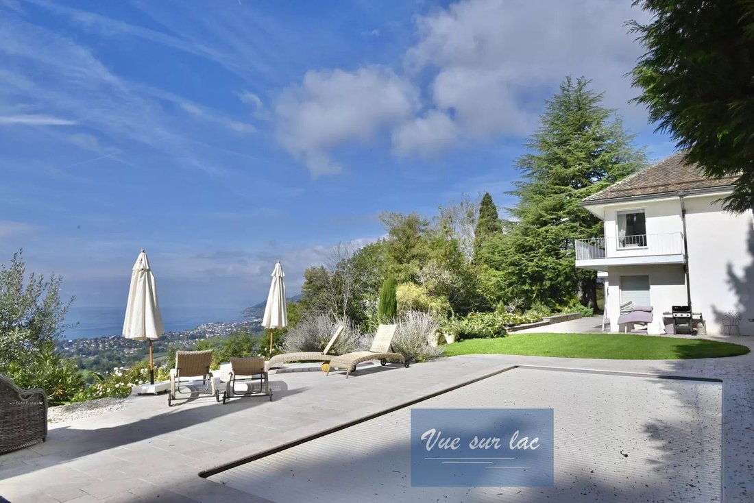 Charming Villa In Chamby With Swimming Pool And Panoramic View