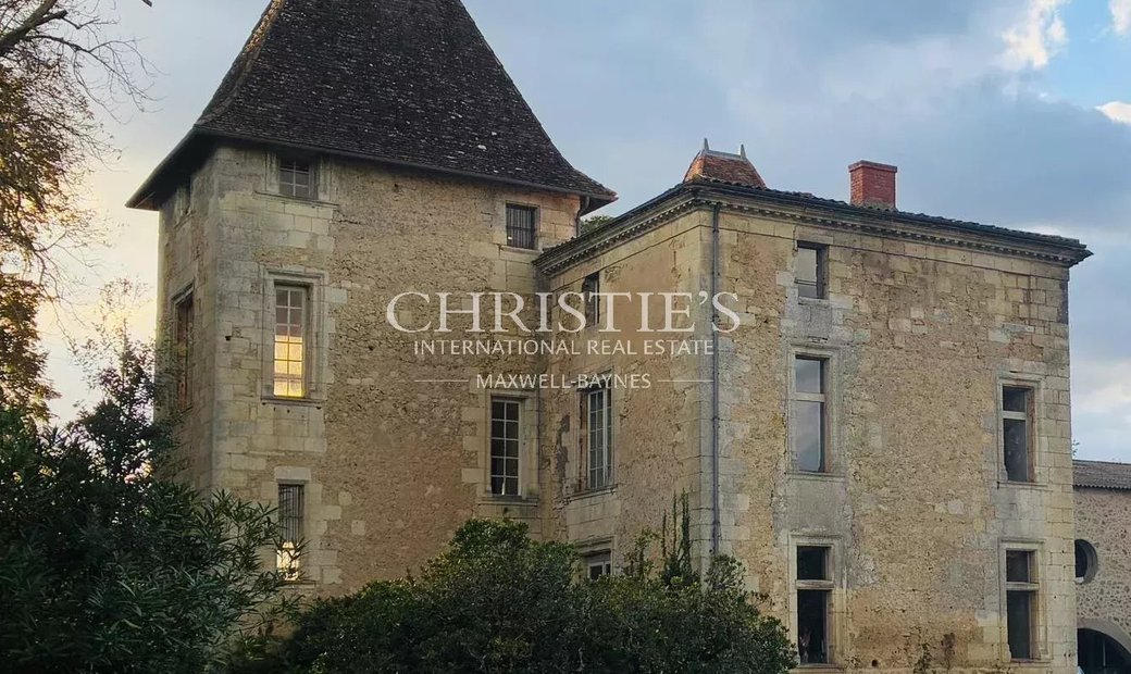 Castle for Sale in Villenave-d'Ornon, Nouvelle-Aquitaine, France