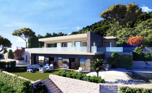 Villa in Village-Cros de Caste-Coupiere-Mont Gros, Roquebrune-Cap-Martin, France 1