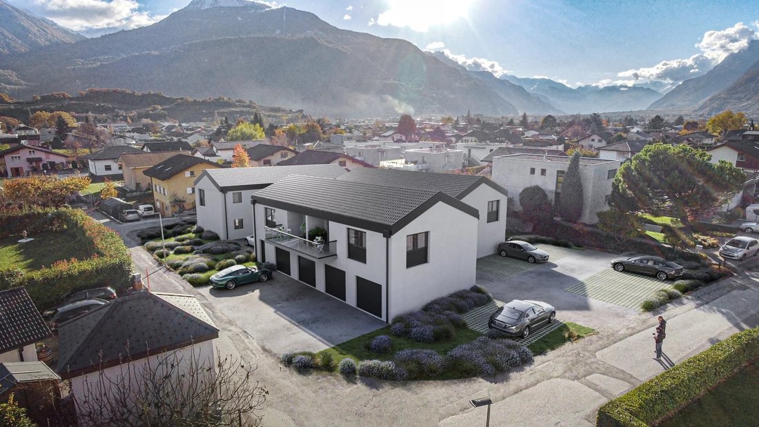 Luxurious 3 Bedroom Apartment In Charming Conthey, Suisse