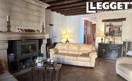 A Chateau From The Late 17th Century, Listed As A Historical Monument, Its Outbuildings And