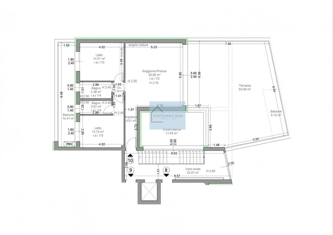 Apartment in Center, Cervia, Emilia-Romagna 4 - 16363509