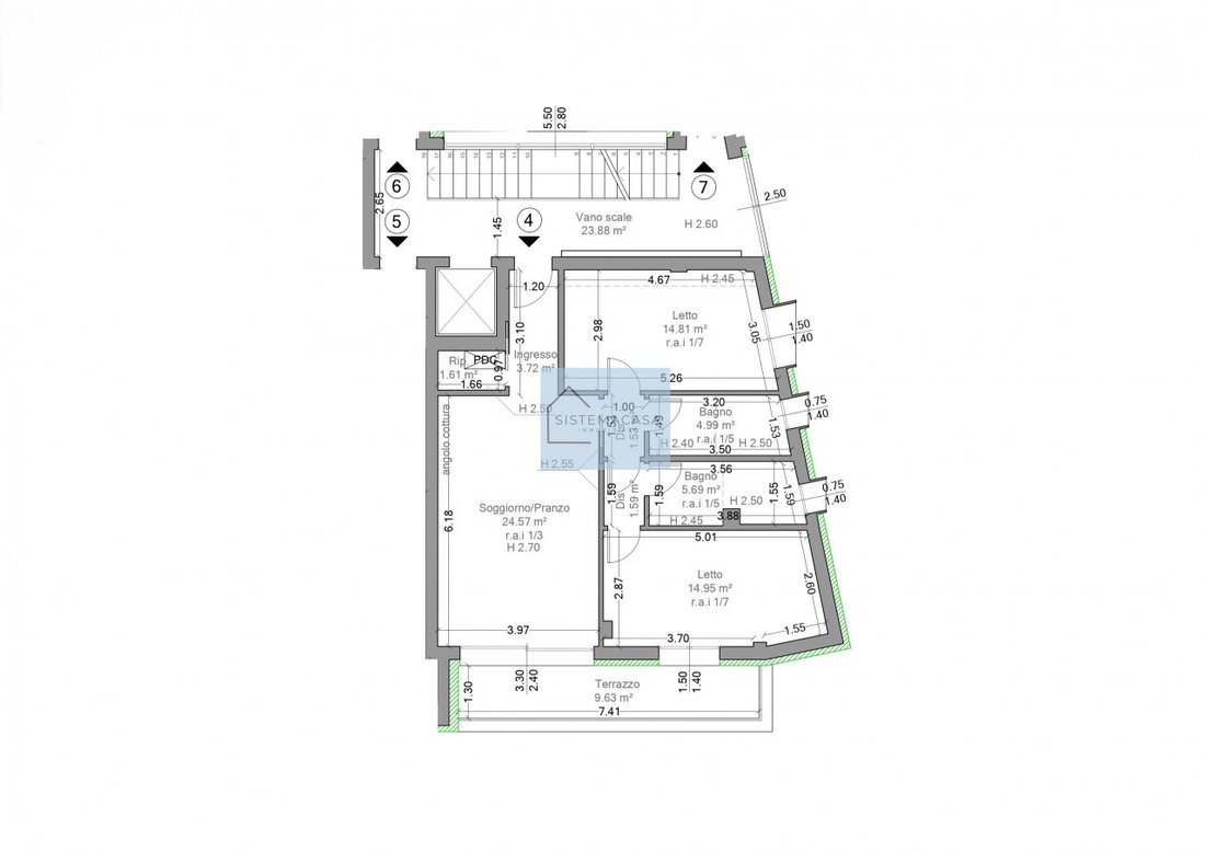 Apartment in Center, Cervia, Emilia-Romagna 4 - 16363432