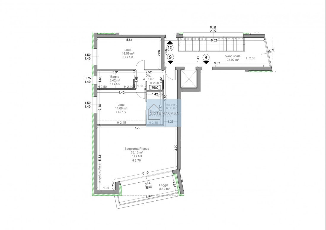 Apartment in Center, Cervia, Emilia-Romagna 4 - 16363480