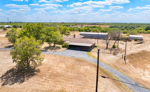 Corps de ferme à Floresville, Texas, États-Unis 1