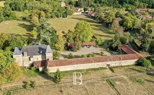 Castle in Maubourguet, Occitania, France 1