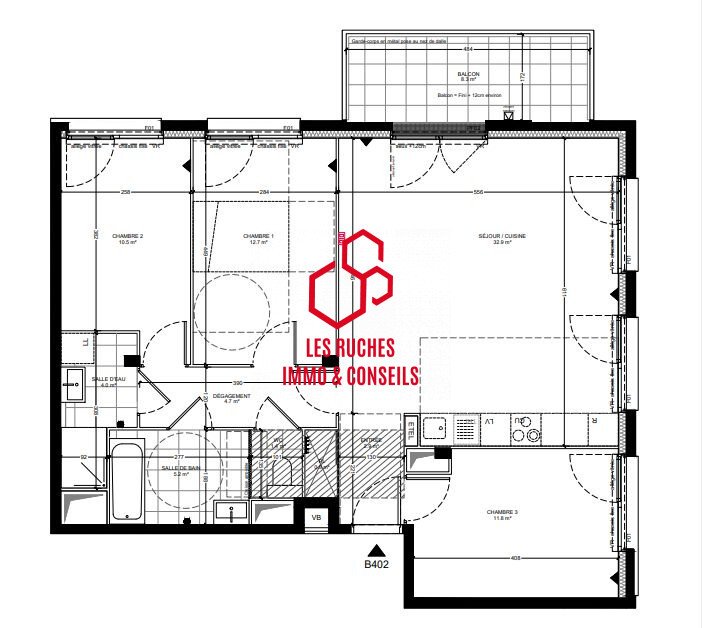 Apartment in Henri Wallon, Bagneux, France 2 - 16365668