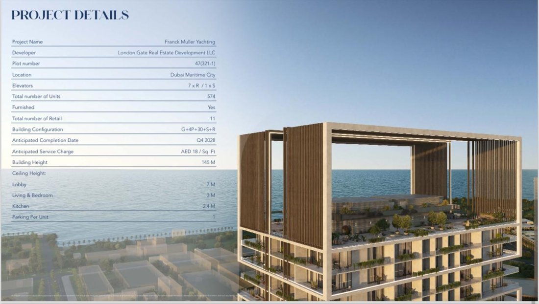 Apartment in Al Mina / Dubai Maritime City, Dubai, United Arab Emirates 2 - 16365921