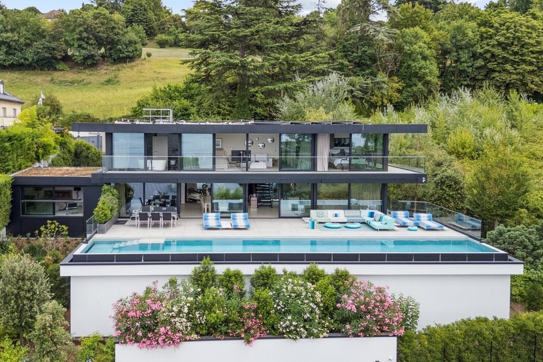 Splendid Modern House With Lake View