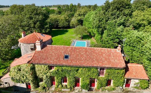 Castle for Sale in Les Herbiers, Pays de la Loire, France