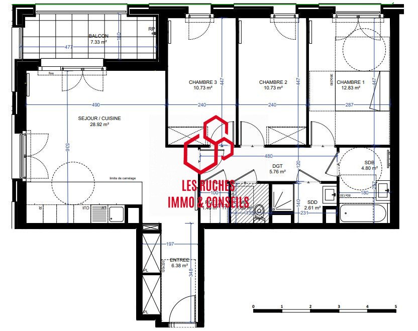 Apartment in Marie-Godillot-Landy, Saint-Ouen-sur-Seine, France 2 - 16382461