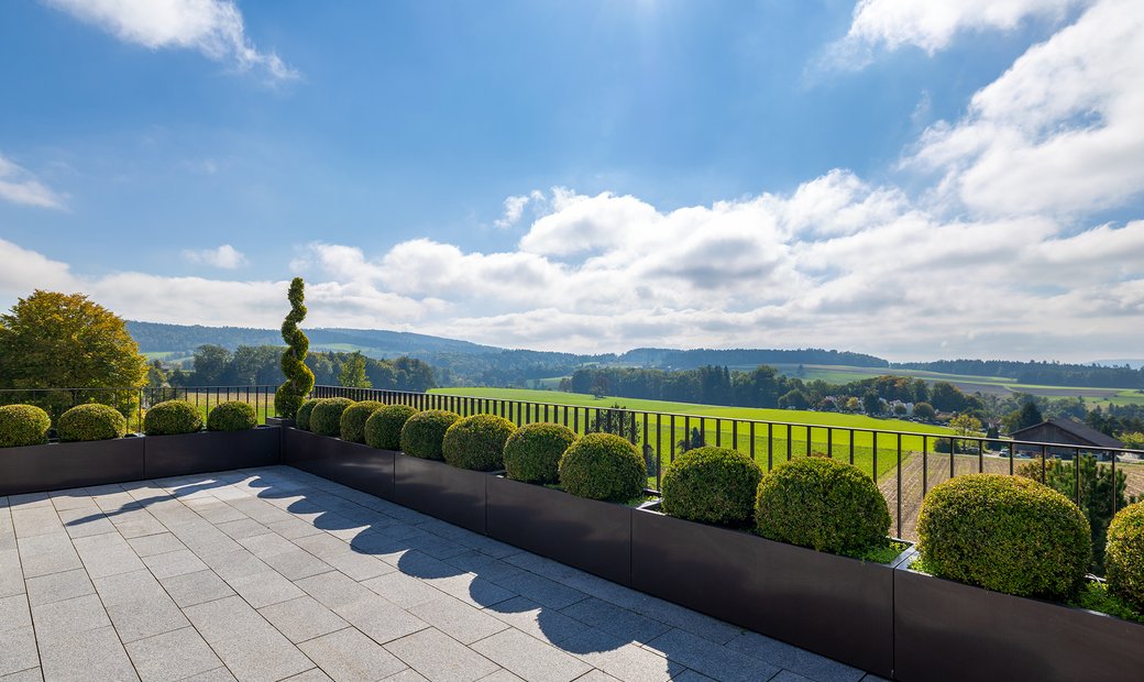 Photo inspiration: Fresh Look at 5½ Room Penthouse Apartment With Exclusive In Zumikon Zurich