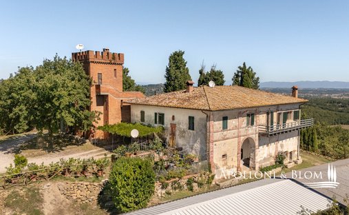 Villa a Trequanda, Toscana, Italia 1