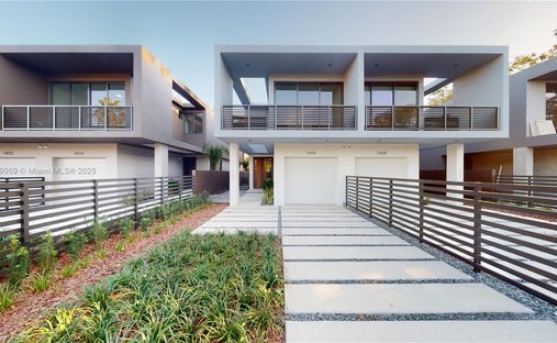 Maison de ville à Miami, Floride, États-Unis 1