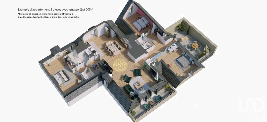 Appartement à Amboise, Centre-Val de Loire, France 4 - 16390011