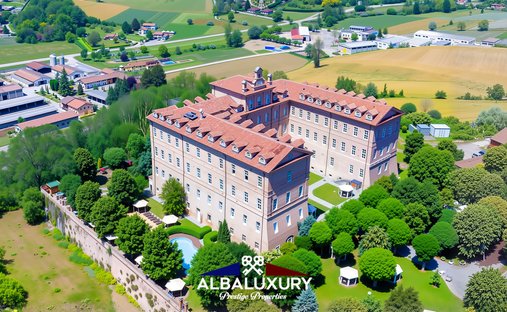 Castle in Montaldo Torinese, Piedmont, Italy 1