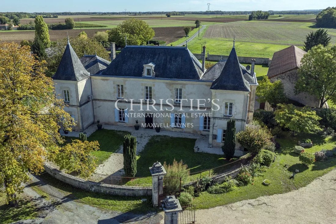 Castle in Aumagne, Nouvelle-Aquitaine, France 5 - 16391822