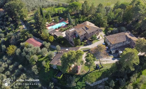 Tenuta a Siena, Toscana, Italia 1