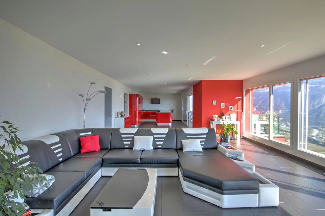 5 5 Room Luxury Penthouse With Panoramic View In Grimisuat Photo Inspiration