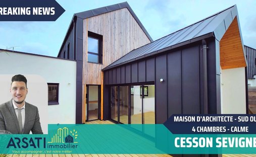House in Bourgchevreuil, Cesson-Sévigné, France 1