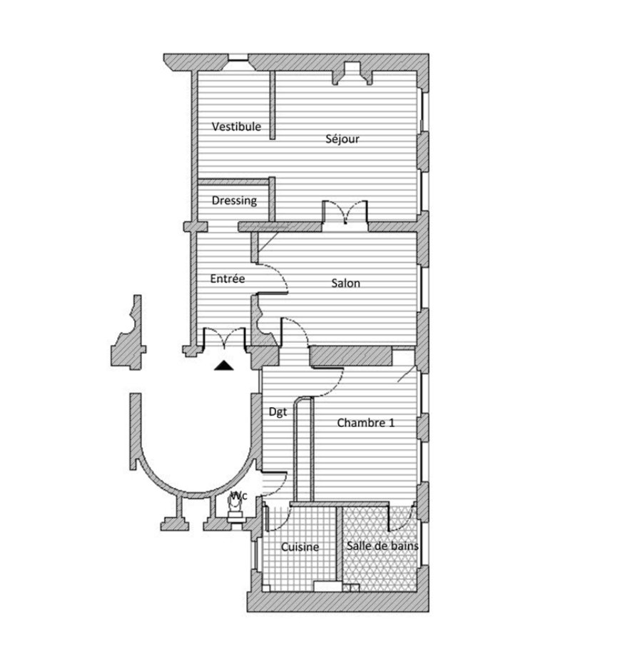 Apartment in Invalides, Paris 7e Arrondissement, Paris 4 - 16397206