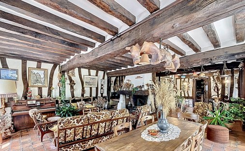 Castle for Sale in Veules-les-Roses, Normandy, France