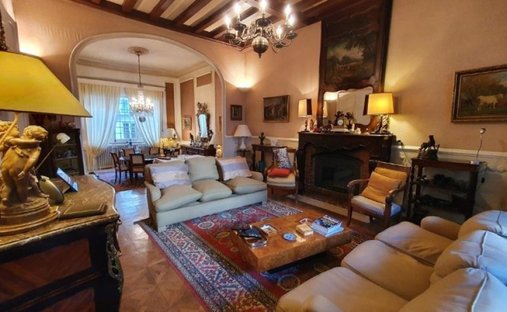 Château With Two Gîtes And Reception Hall.