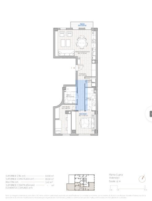 Apartment in l'Eixample, Valencia, Spain 2 - 16412148
