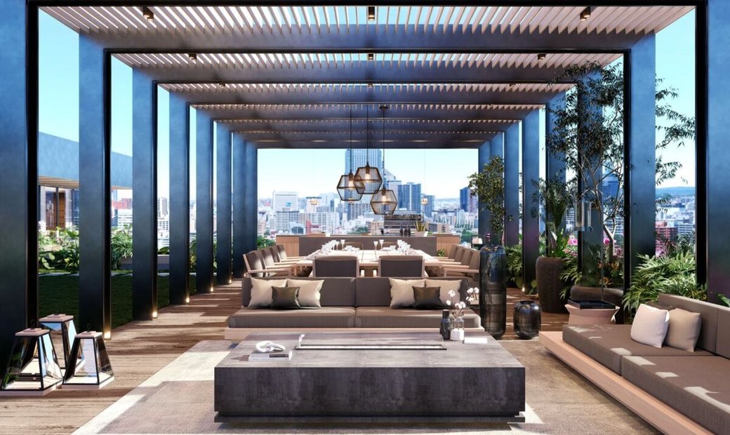 Curated visual reference: Penthouse Units With Private Piano Bars Reference: Penthouse Con Rooftop Bar En Venta Miguel Hidalgo In Mexico